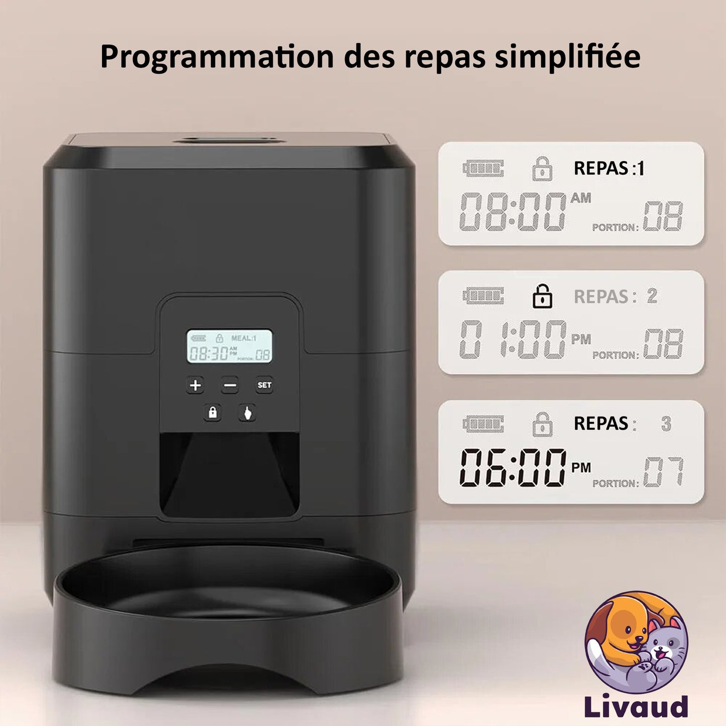 Livaud - Distributeur automatique de croquette